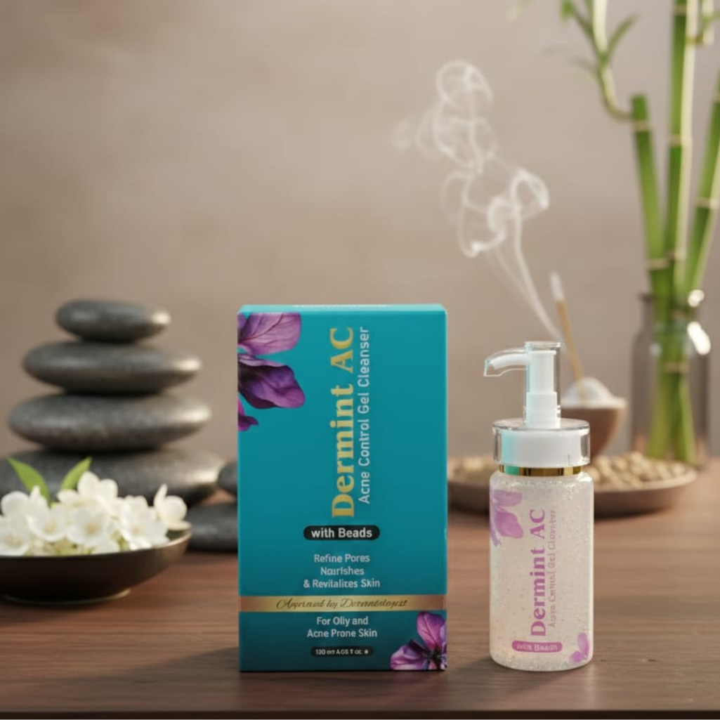🌿 Dermint AC Acne Control Gel Cleanser